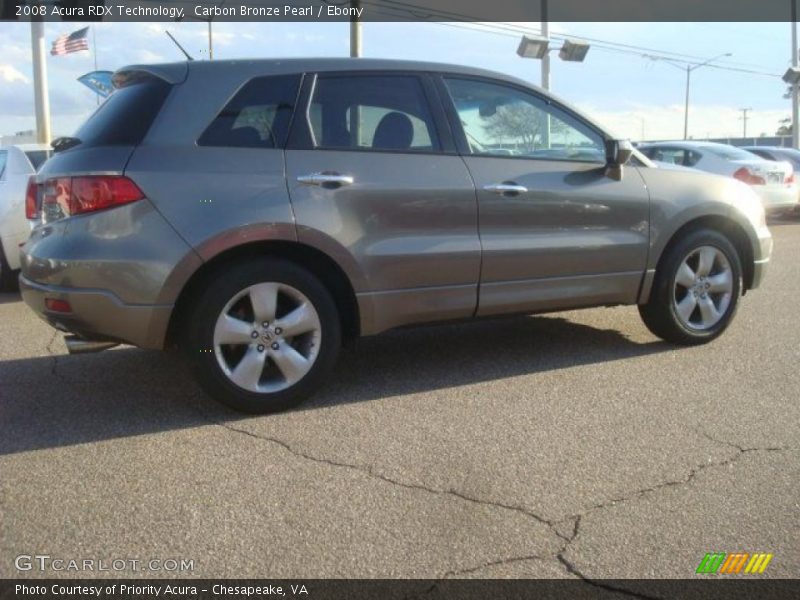 Carbon Bronze Pearl / Ebony 2008 Acura RDX Technology