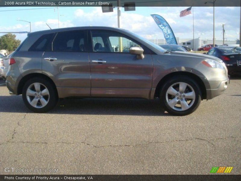 Carbon Bronze Pearl / Ebony 2008 Acura RDX Technology
