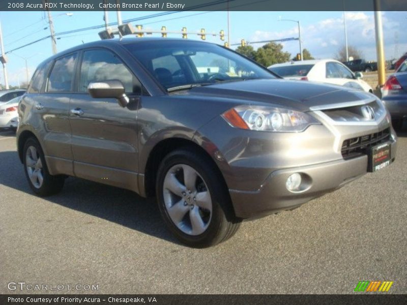 Carbon Bronze Pearl / Ebony 2008 Acura RDX Technology