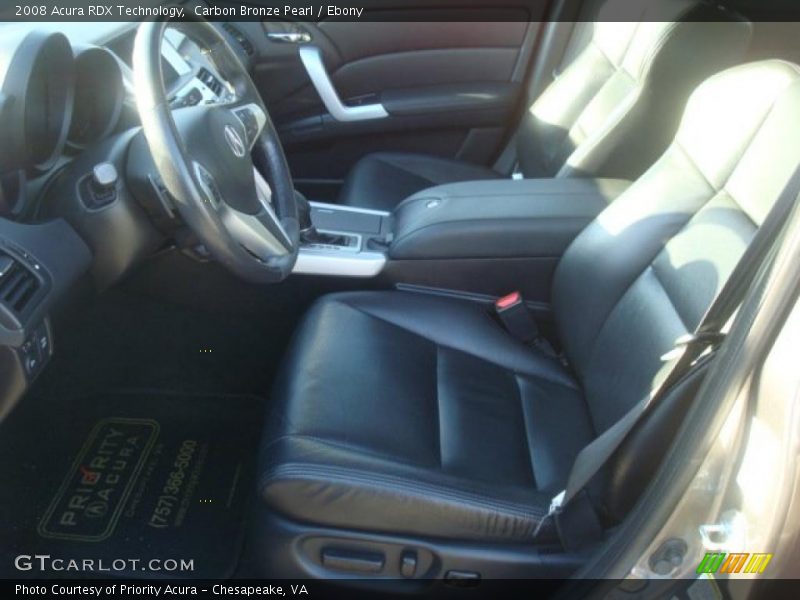 Carbon Bronze Pearl / Ebony 2008 Acura RDX Technology