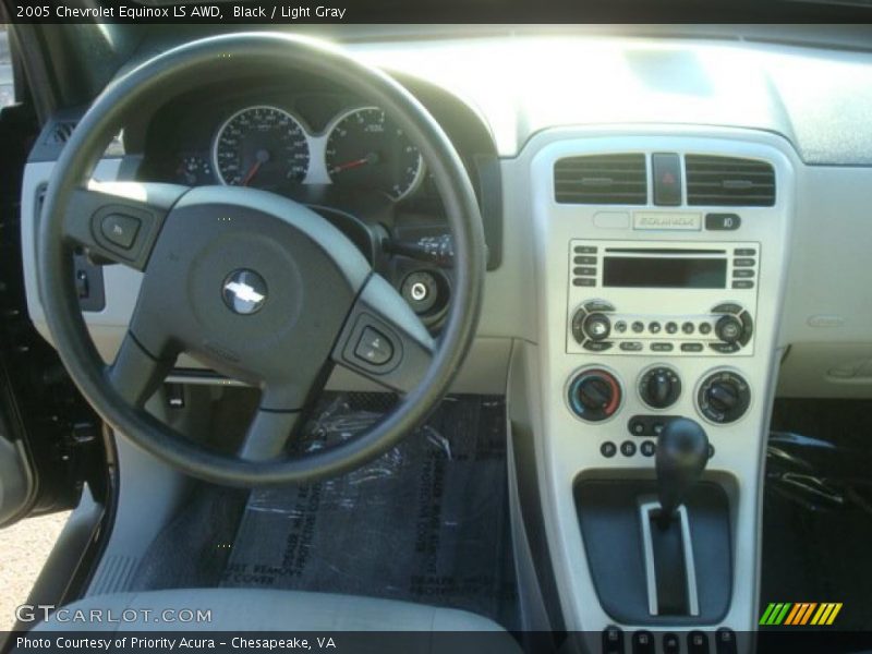 Black / Light Gray 2005 Chevrolet Equinox LS AWD