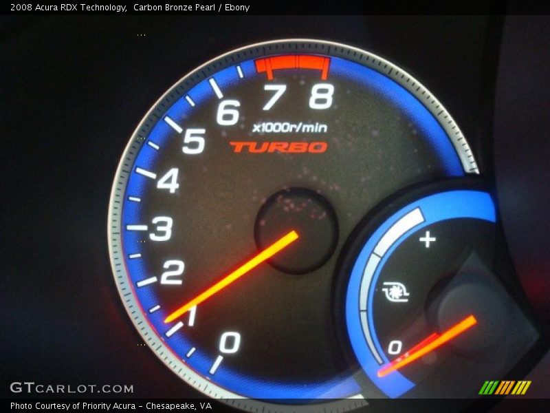 Carbon Bronze Pearl / Ebony 2008 Acura RDX Technology