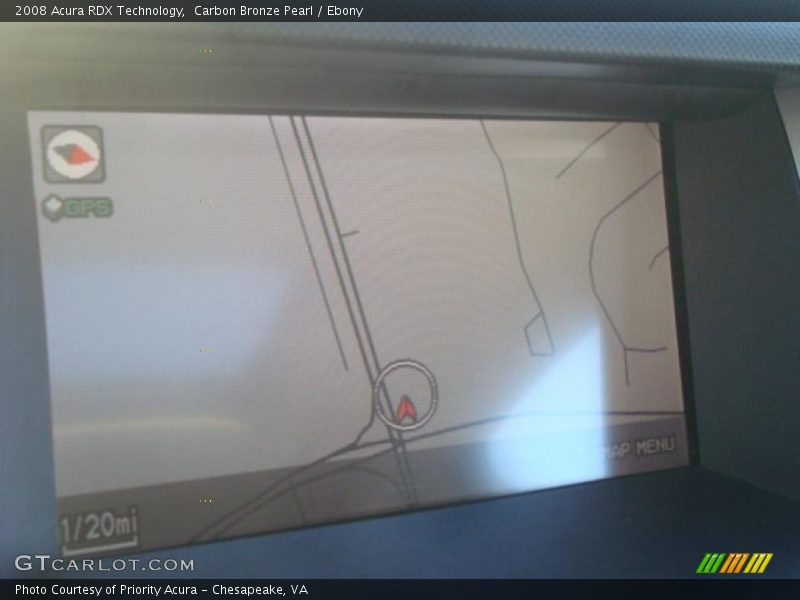 Carbon Bronze Pearl / Ebony 2008 Acura RDX Technology