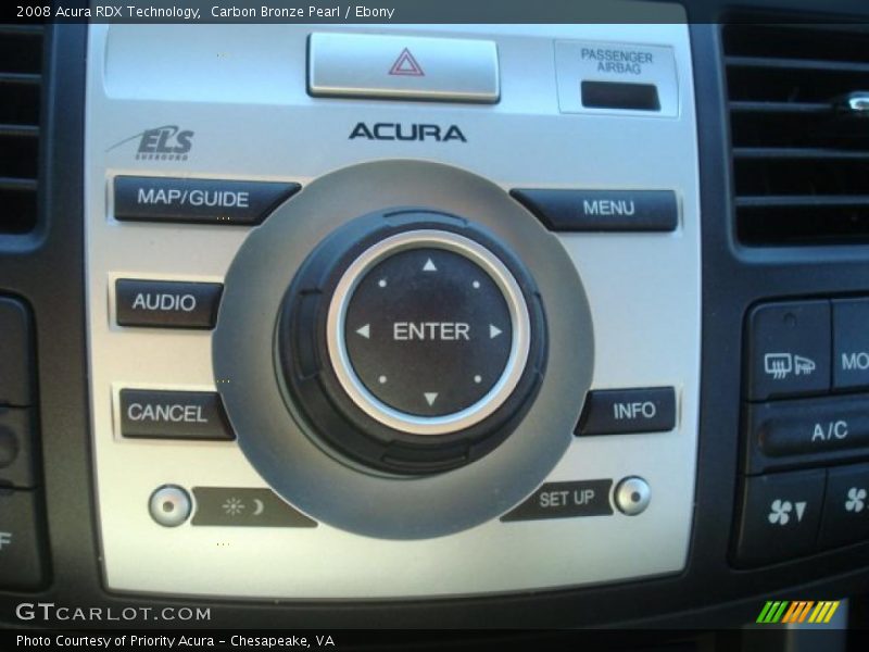 Carbon Bronze Pearl / Ebony 2008 Acura RDX Technology