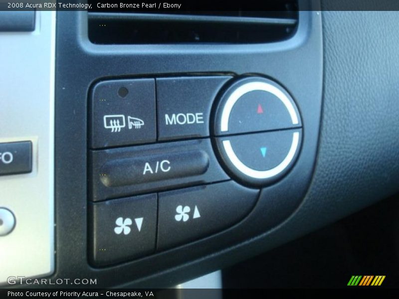 Carbon Bronze Pearl / Ebony 2008 Acura RDX Technology