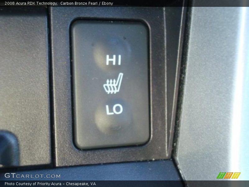 Carbon Bronze Pearl / Ebony 2008 Acura RDX Technology