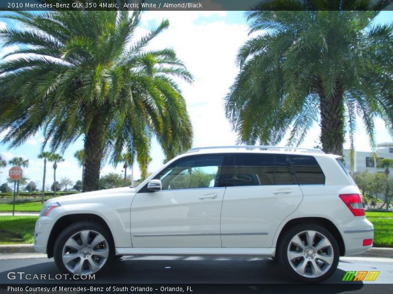 Arctic White / Almond/Black 2010 Mercedes-Benz GLK 350 4Matic
