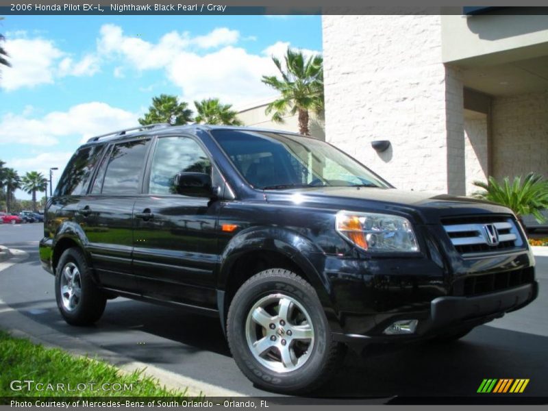 Nighthawk Black Pearl / Gray 2006 Honda Pilot EX-L