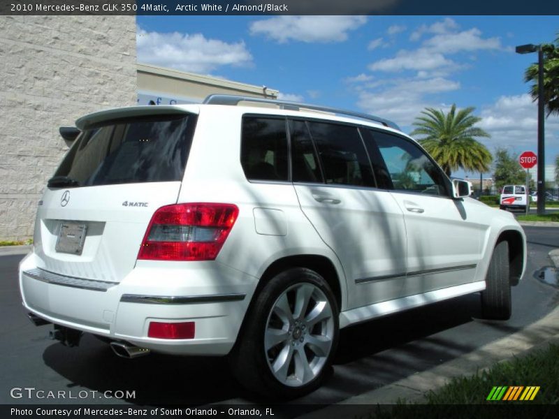 Arctic White / Almond/Black 2010 Mercedes-Benz GLK 350 4Matic