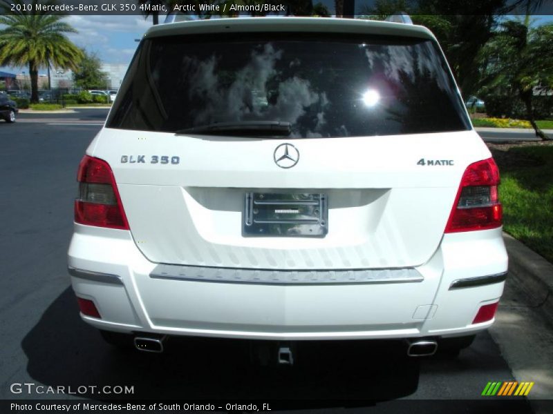 Arctic White / Almond/Black 2010 Mercedes-Benz GLK 350 4Matic
