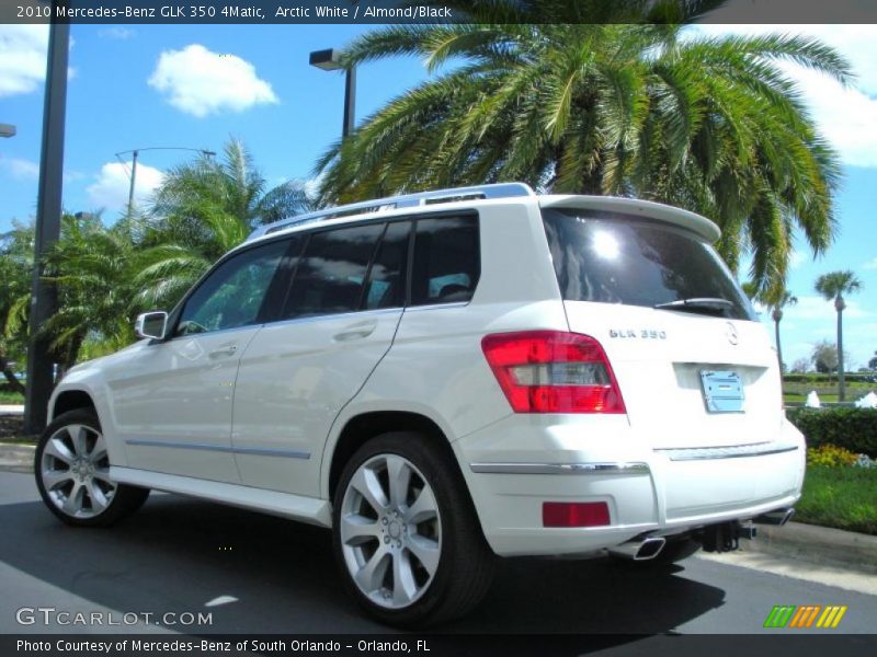 Arctic White / Almond/Black 2010 Mercedes-Benz GLK 350 4Matic