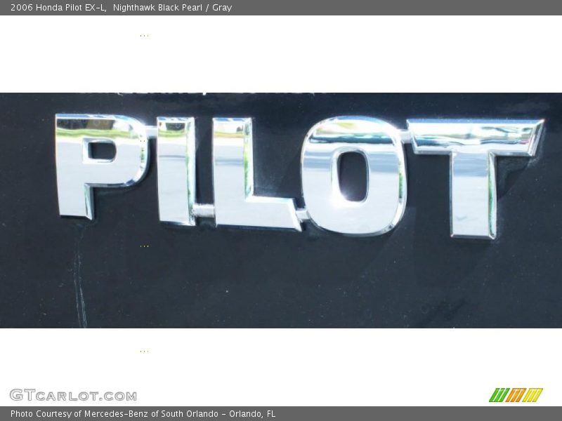 Nighthawk Black Pearl / Gray 2006 Honda Pilot EX-L