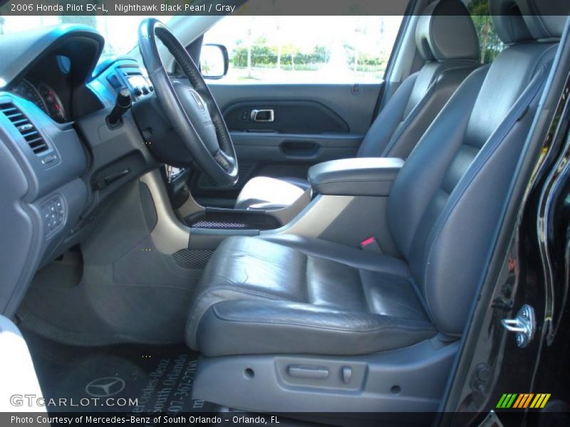 Nighthawk Black Pearl / Gray 2006 Honda Pilot EX-L