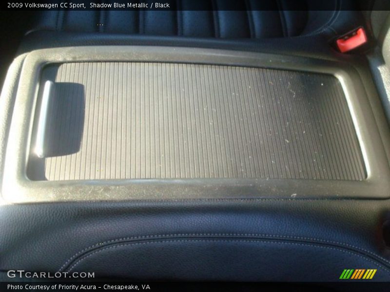 Shadow Blue Metallic / Black 2009 Volkswagen CC Sport