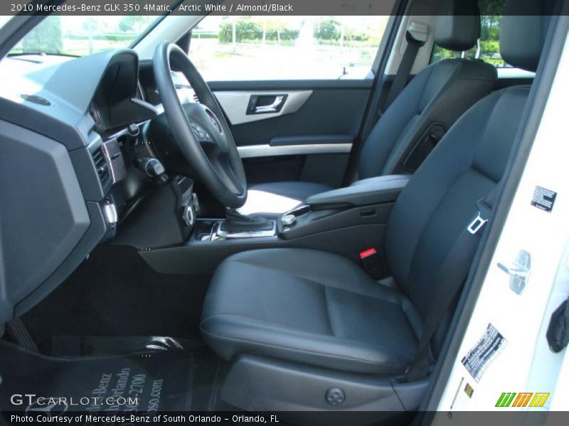 Arctic White / Almond/Black 2010 Mercedes-Benz GLK 350 4Matic
