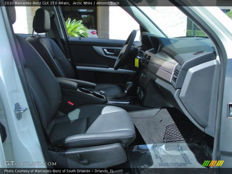 Arctic White / Almond/Black 2010 Mercedes-Benz GLK 350 4Matic