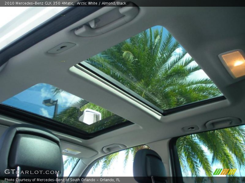 Arctic White / Almond/Black 2010 Mercedes-Benz GLK 350 4Matic
