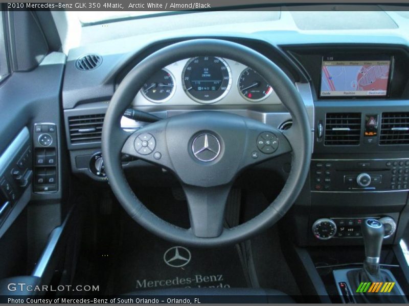 Arctic White / Almond/Black 2010 Mercedes-Benz GLK 350 4Matic