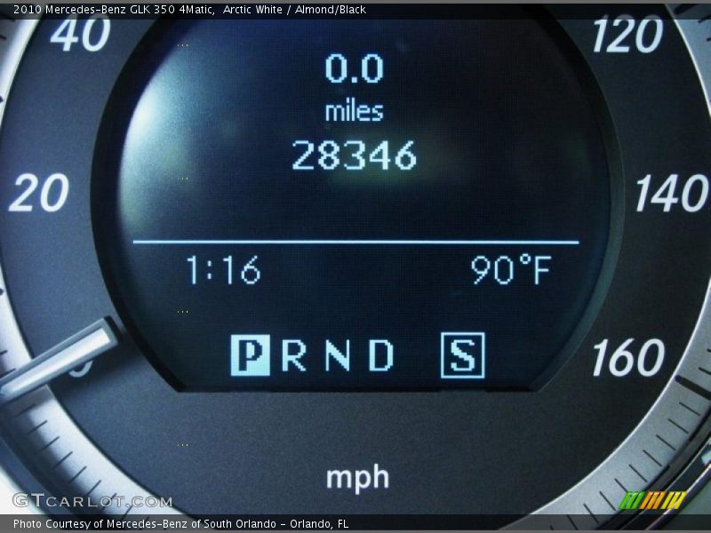 Arctic White / Almond/Black 2010 Mercedes-Benz GLK 350 4Matic