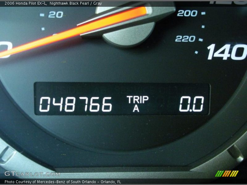 Nighthawk Black Pearl / Gray 2006 Honda Pilot EX-L