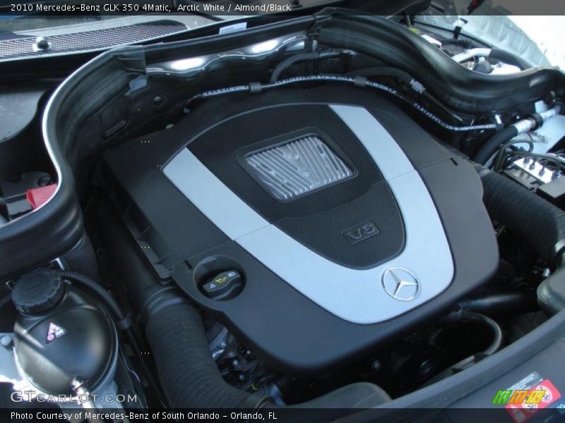 Arctic White / Almond/Black 2010 Mercedes-Benz GLK 350 4Matic