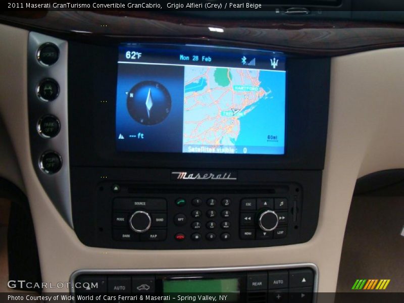 Grigio Alfieri (Grey) / Pearl Beige 2011 Maserati GranTurismo Convertible GranCabrio