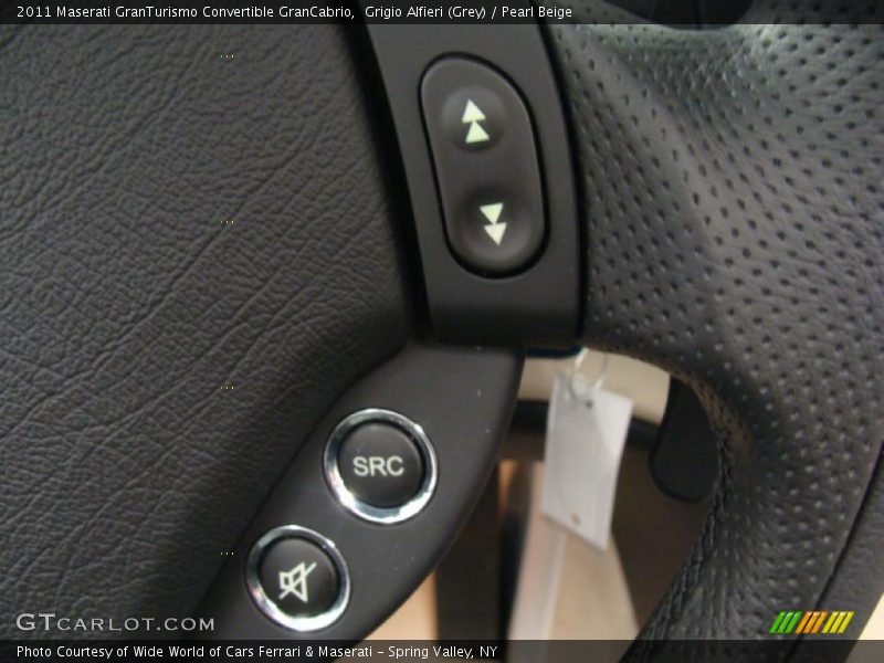 Grigio Alfieri (Grey) / Pearl Beige 2011 Maserati GranTurismo Convertible GranCabrio