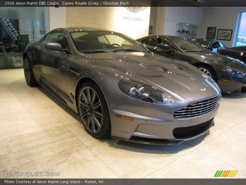 Casino Royale (Gray) / Obsidian Black 2009 Aston Martin DBS Coupe