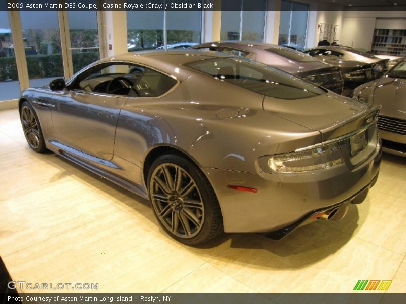 Casino Royale (Gray) / Obsidian Black 2009 Aston Martin DBS Coupe