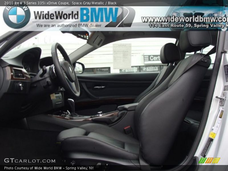 Space Gray Metallic / Black 2010 BMW 3 Series 335i xDrive Coupe