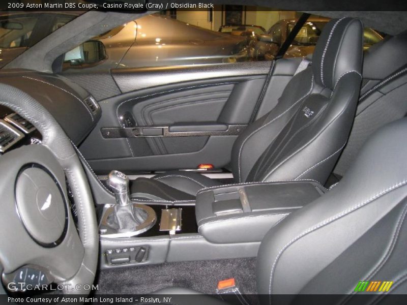 Casino Royale (Gray) / Obsidian Black 2009 Aston Martin DBS Coupe