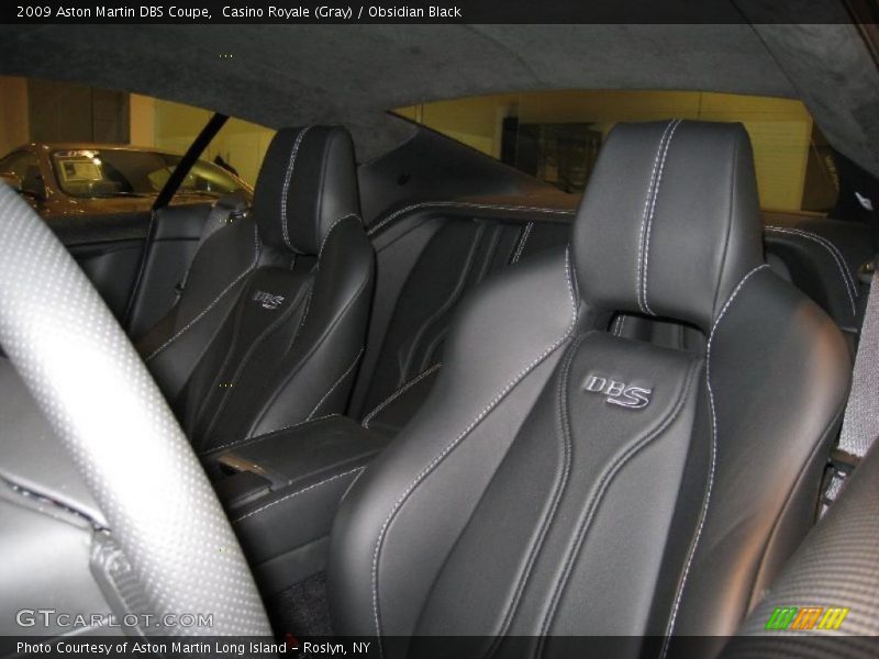  2009 DBS Coupe Obsidian Black Interior