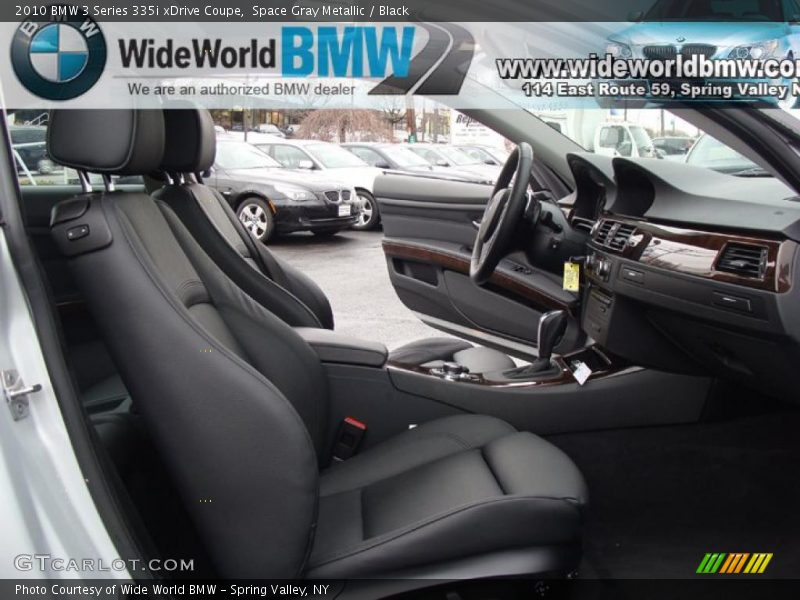 Space Gray Metallic / Black 2010 BMW 3 Series 335i xDrive Coupe