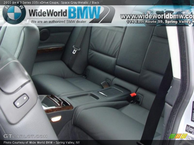 Space Gray Metallic / Black 2010 BMW 3 Series 335i xDrive Coupe