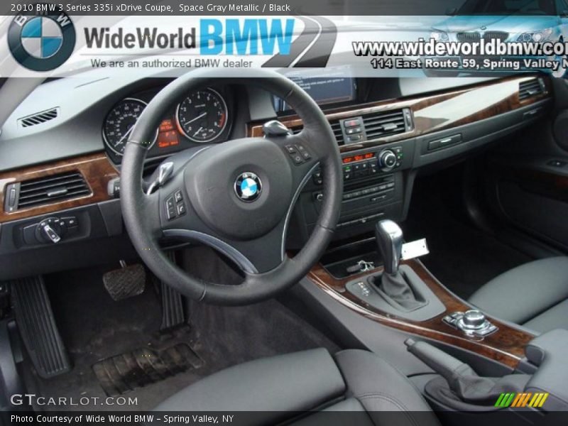 Space Gray Metallic / Black 2010 BMW 3 Series 335i xDrive Coupe