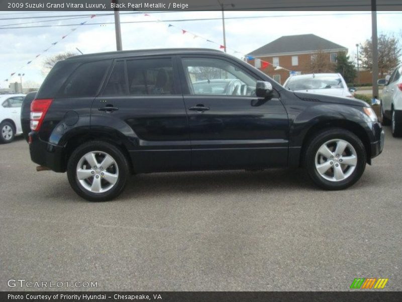  2009 Grand Vitara Luxury Black Pearl Metallic