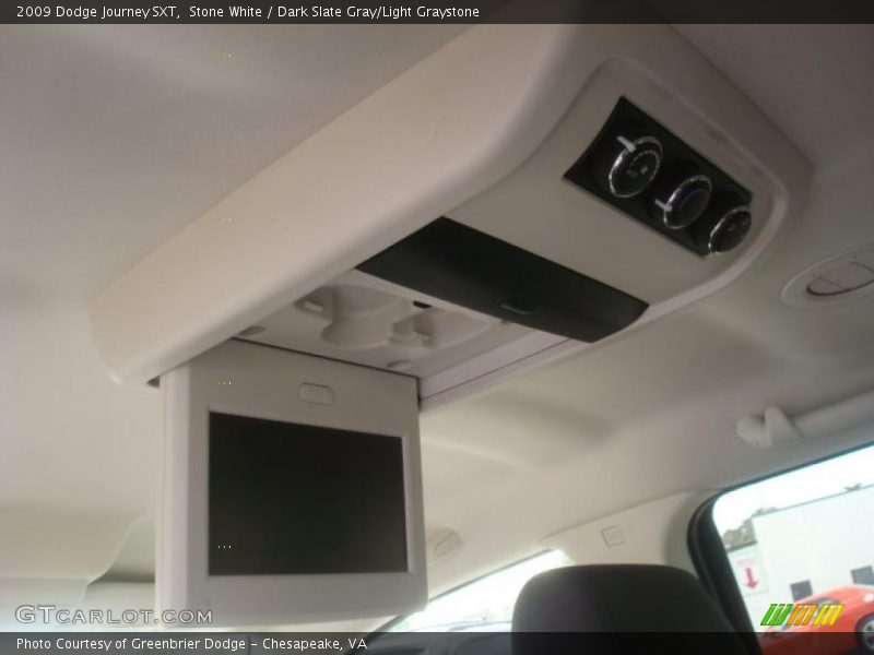 Stone White / Dark Slate Gray/Light Graystone 2009 Dodge Journey SXT