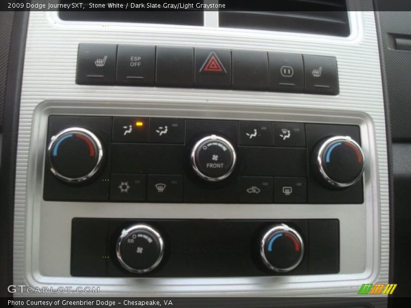 Stone White / Dark Slate Gray/Light Graystone 2009 Dodge Journey SXT