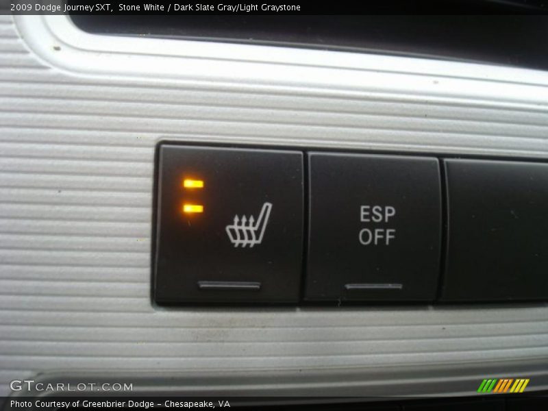 Stone White / Dark Slate Gray/Light Graystone 2009 Dodge Journey SXT