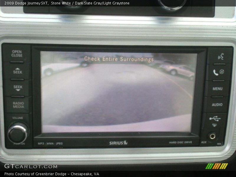 Stone White / Dark Slate Gray/Light Graystone 2009 Dodge Journey SXT