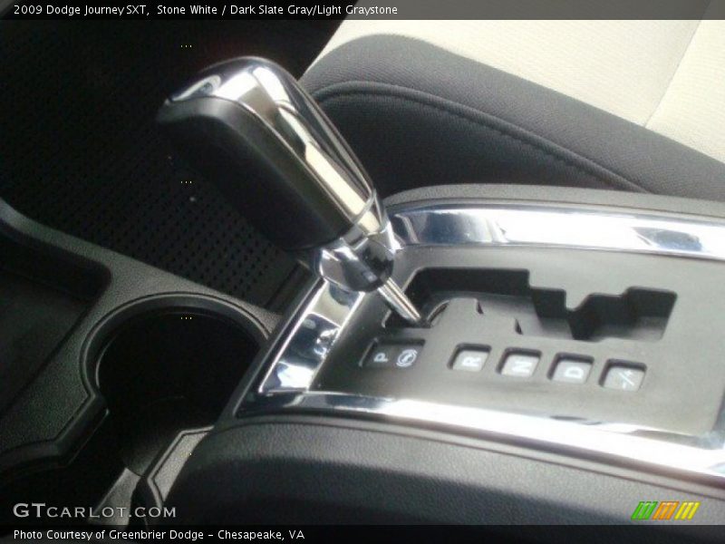 Stone White / Dark Slate Gray/Light Graystone 2009 Dodge Journey SXT