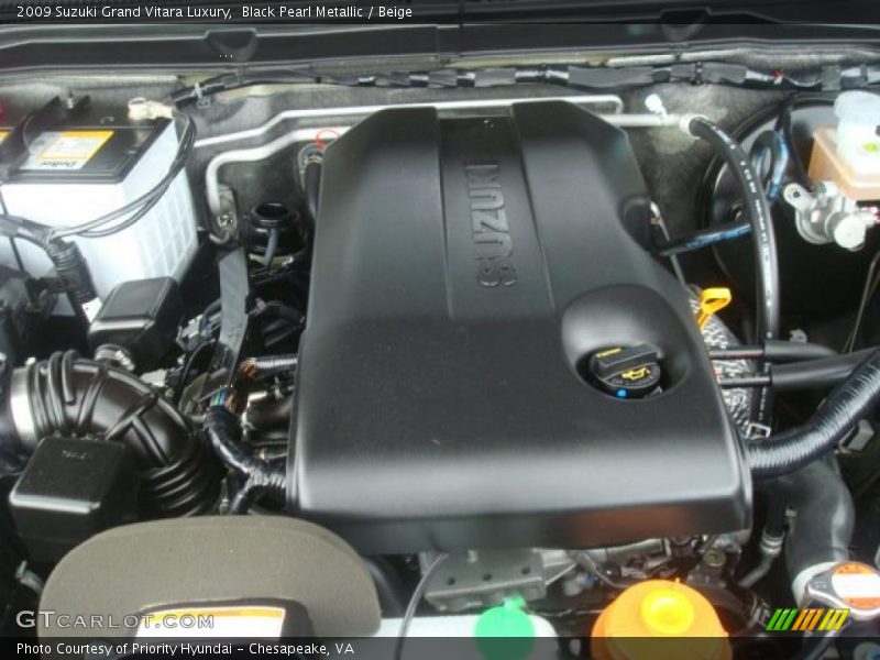  2009 Grand Vitara Luxury Engine - 2.4 Liter DOHC 16-Valve 4 Cylinder
