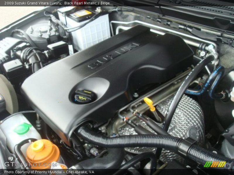  2009 Grand Vitara Luxury Engine - 2.4 Liter DOHC 16-Valve 4 Cylinder