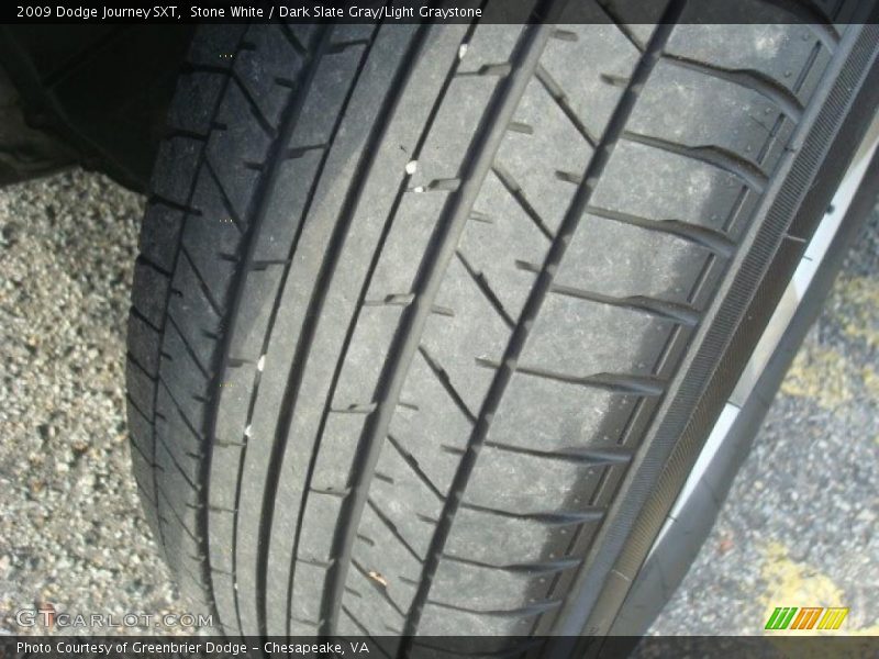 Stone White / Dark Slate Gray/Light Graystone 2009 Dodge Journey SXT