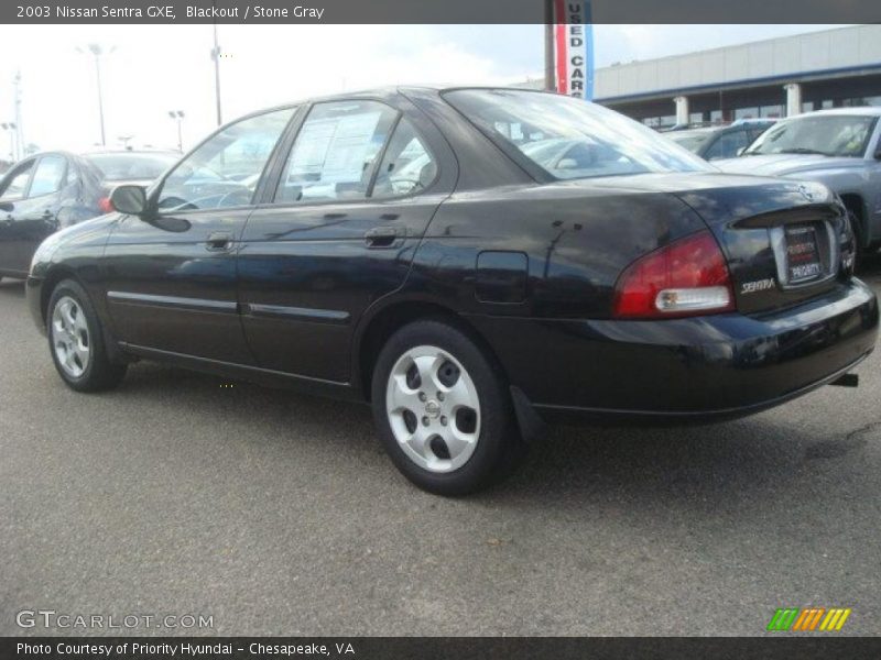 Blackout / Stone Gray 2003 Nissan Sentra GXE