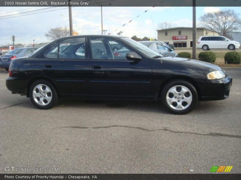 Blackout / Stone Gray 2003 Nissan Sentra GXE