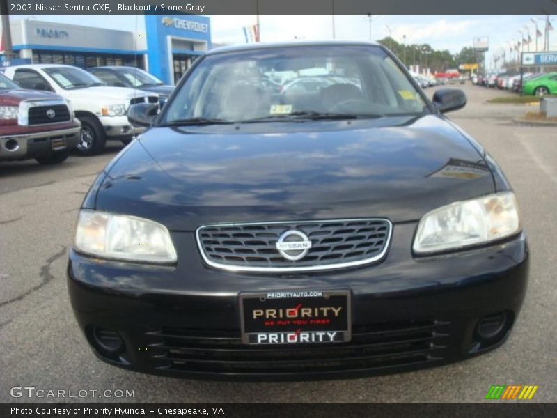 Blackout / Stone Gray 2003 Nissan Sentra GXE