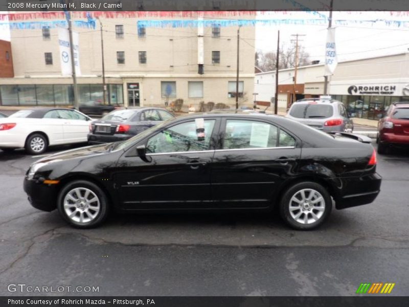 Black / Camel 2008 Mercury Milan I4