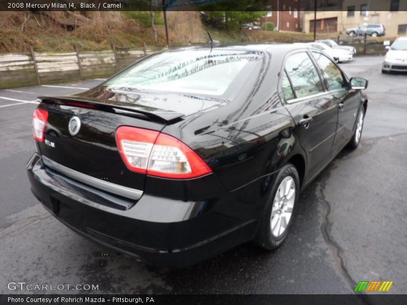 Black / Camel 2008 Mercury Milan I4