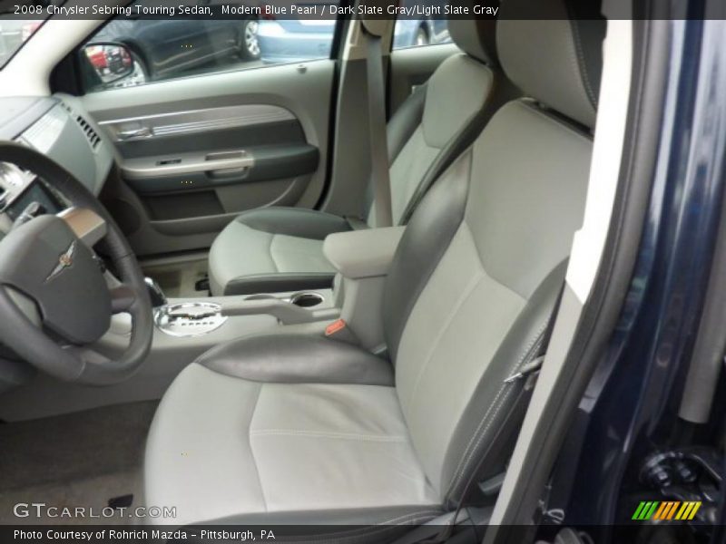 Modern Blue Pearl / Dark Slate Gray/Light Slate Gray 2008 Chrysler Sebring Touring Sedan
